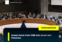 Sudah Ketok Palu! PBB Usir Israel dari Palestina