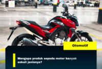 Mengapa produk sepeda motor banyak sekali jenisnya?
