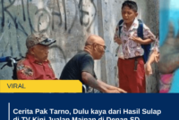 Cerita Pak Tarno, Dulu kaya dari Hasil Sulap di TV Kini Jualan Mainan di Depan SD