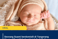 Seorang Suami berdomisili di Tangerang Menjual Bayi 11 bulan Untuk Judi Online