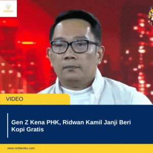 GEN Z KENA PHK, RIDWAN KAMIL JANJI BERI KOPI GRATIS