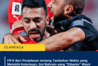 FIFA Beri Penjelasan tentang Tambahan Waktu yang Melebihi Ketentuan, Gol Bahrain yang "Dibantu" Wasit Ahmed Al Kaf ke Gawang Timnas Indonesia Dianulir?
