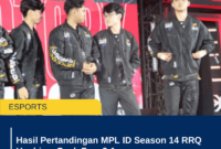 Hasil Pertandingan MPL ID Season 14 RRQ Hoshi vs Geek Fam 2-1