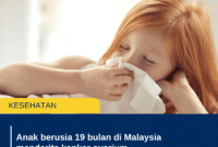 Anak berusia 19 bulan di Malaysia menderita kanker ovarium