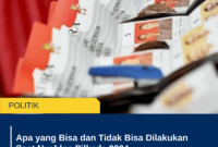Apa yang Bisa dan Tidak Bisa Dilakukan Saat Nyoblos Pilkada 2024