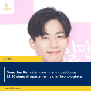 Song Jae Rim ditemukan meninggal dunia 12.30 siang di apartemennya, Ini kronologinya Song Jae Rim ditemukan meninggal dunia 12.30 siang di apartemennya, Ini kronologinya
