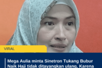Mega Aulia minta Sinetron Tukang Bubur Naik Haji tidak ditayangkan ulang, Karena aurat waktu belum berhijab