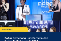 Daftar Pemenang Hari Pertama dan Kedua MAMA Awards 2024
