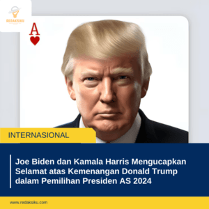 JOE BIDEN DAN KAMALA HARRIS MENGUCAPKAN SELAMAT ATAS KEMENANGAN DONALD TRUMP DALAM PEMILIHAN PRESIDEN AS 2024