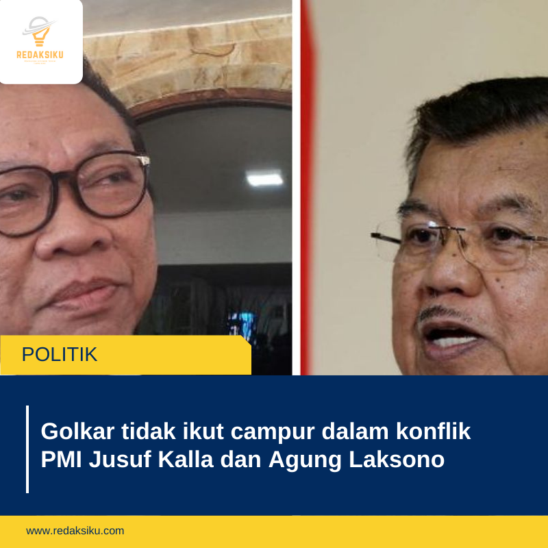 Golkar tidak ikut campur dalam konflik PMI Jusuf Kalla dan Agung Laksono