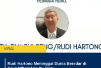 Rudi Hartono Meninggal Dunia Beredar di Grup WhatsApp Itu Hoax