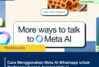 Cara Menggunakan Meta AI Whatsapp untuk Berbicara dengan Asisten Virtual