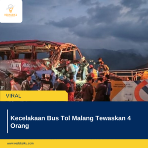 KECELAKAAN BUS TOL MALANG TEWASKAN 4 ORANG KECELAKAAN BUS TOL MALANG TEWASKAN 4 ORANG