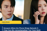 Sinopsis When the Phone Rings Episode 5 : Chae Soo Bin menyelamatkan Yoo Yeon Seok dari Mobil yang hampir menabraknya