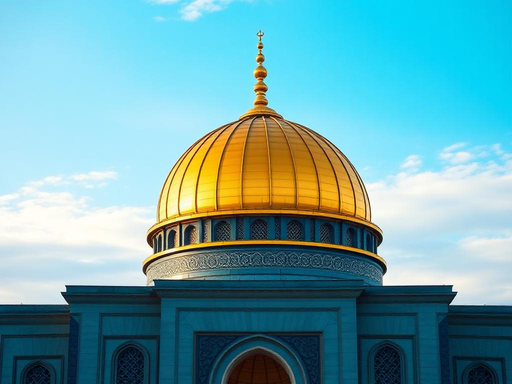 KUBAH MASJID EMAS