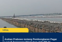 Arahan Prabowo tentang Pembongkaran Pagar Laut di Tangerang Ditemukan oleh TNI AL