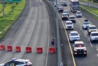 Korlantas Polri siapkan one way dan contraflow untuk mudik Lebaran K2025. Pastikan perjalanan aman dengan jadwal ini. (Foto: Dok. Humas Polri)