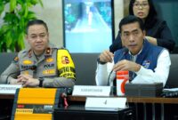 Sindikat kejahatan siber internasional gunakan fake BTS untuk sebarkan SMS phishing. Polri tangkap dua WNA Cina di Jakarta. (Foto: Divisi Humas Polri)