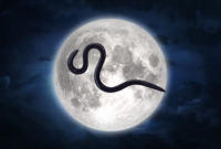 Ilustrasi Worm Moon