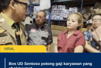 Bos UD Sentoso potong gaji karyawan yang sholat jumat