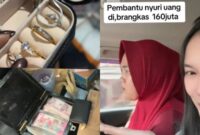 Kasus ART curi uang majikan Rp160 juta viral, publik geram karena uang dipakai untuk foya-foya. (Foto: TikTok @febbyln)