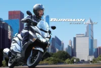 Suzuki Burgman Street 125EX: Motor Matic Besar yang Tampil Mewah dan Nyaman untuk Aktivitas Harian