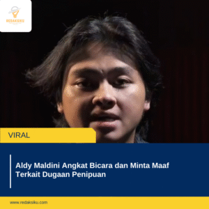 ALDY MALDINI ANGKAT BICARA DAN MINTA MAAF TERKAIT DUGAAN PENIPUAN