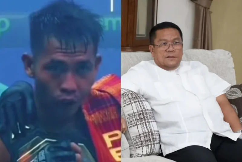 Ronald Mastrana Siahaan tuding Wali Kota Pematangsiantar tak dukung atlet, konflik ini viral dan memanas. (Foto: Instagram @weslysilalahi.sh.m.kn dan @medankabar)