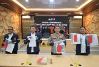 Ketua LSM di Banten ditangkap setelah memeras perusahaan limbah industri, kerugian capai Rp400 juta. (Foto: mediapurnapolri.net)