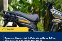 Tyranno, Motor Listrik Petualang Rasa T-Rex, Tembus 110 Km Tanpa Isi Ulang!