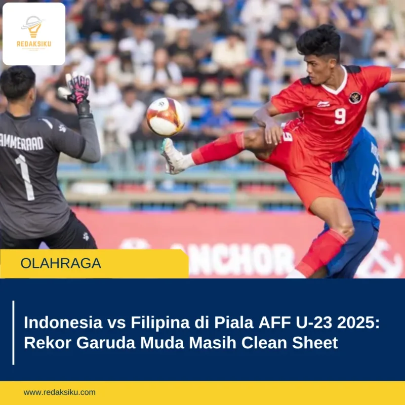 Indonesia vs Filipina di Piala AFF U-23 2025: Rekor Garuda Muda Masih Clean Sheet