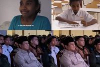 Momen Presiden Prabowo mendengar cerita dari salah satu siswi Sekolah Rakyat di NTT. (Foto: Instagram @fakta.indo)