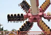 Ilustrasi Wahana Dufan, salah satu area Ancol Taman Impian.