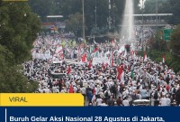Buruh Gelar Aksi Nasional 28 Agustus di Jakarta, Begini Titik Kumpul dan Rute yang Disiapkan