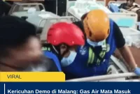 Kericuhan Demo di Malang: Gas Air Mata Masuk RS, Pasien Dievakuasi