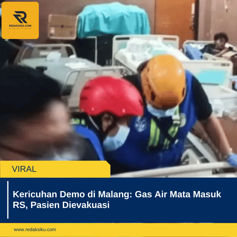 Kericuhan Demo di Malang: Gas Air Mata Masuk RS, Pasien Dievakuasi