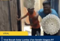 Viral Bocah Gelar Lomba 17an Sendiri Gegara RT Tak Adakan Perayaan, Bikin Netizen Ikut Salut