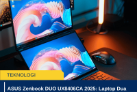 ASUS Zenbook DUO UX8406CA 2025: Laptop Dua Layar Super Canggih Buat Multitasking