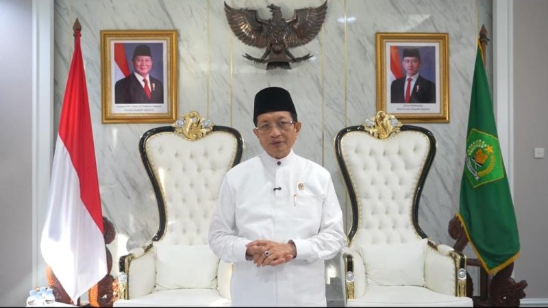 Pernyataan Menag Nasaruddin Umar soal profesi guru menuai kritik, ini klarifikasi dan permintaan maafnya. (Foto: Kemenag)