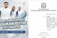 DKI Jakarta buka rekrutmen PJLP pasukan putih.  