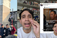 Andovi Da Lopez mengikuti demo dan menyampaikan pendapatnya di akun media sosial pribadinya. (Sumber Foto: Tangkapan Layar/Instagram @andovidalopez)
