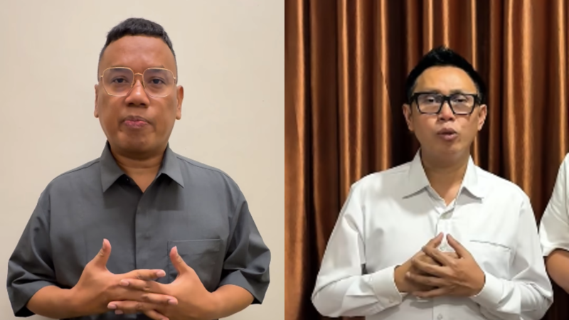 Foto kolase Uya Kuya dan Eko Patrio dinonaktifkan oleh PAN. (Sumber Foto: Tangkapan Layar Instagram)