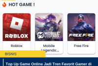 Top Up Game Online Jadi Tren Favorit Gamer di Indonesia