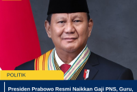 Presiden Prabowo Resmi Naikkan Gaji PNS, Guru, hingga TNI-Polri dalam RKP 2025