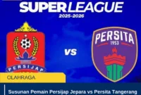 Susunan Pemain Persijap Jepara vs Persita Tangerang di Super League 2025-2026