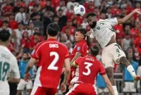 Kevin Diks Timnas Indonesia Cetak Dua Gol ke Gawang Arab Saudi