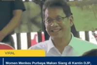 Momen Menkeu Purbaya Makan Siang di Kantin DJP, Menu Ayam Cabai Hijau Jadi Sorotan