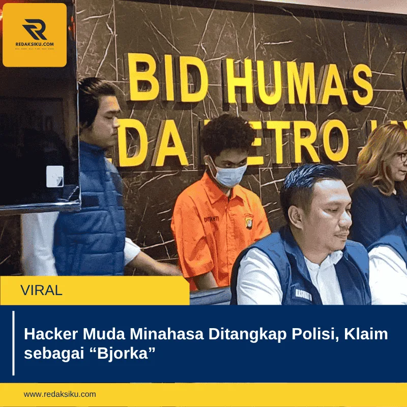 Hacker Muda Minahasa Ditangkap Polisi, Klaim sebagai Bjorka Hacker Muda Minahasa Ditangkap Polisi, Klaim sebagai Bjorka