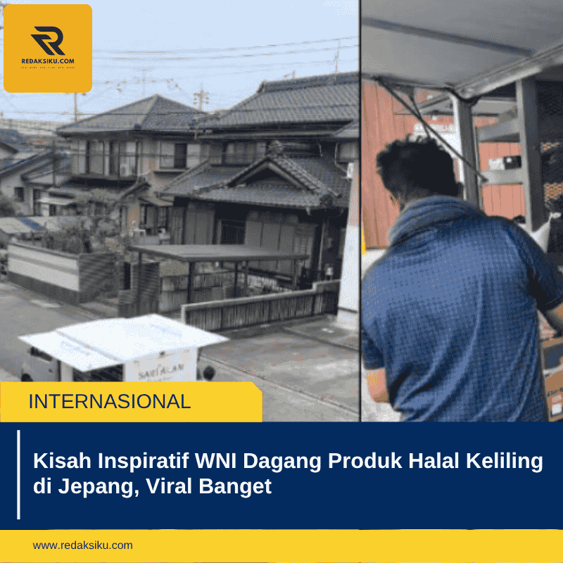 Kisah Inspiratif WNI Dagang Produk Halal Keliling di Jepang, Viral Banget