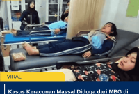 Kasus Keracunan Massal Diduga dari MBG di Bojonegoro, Dapur SPPG Dihentikan Sementara